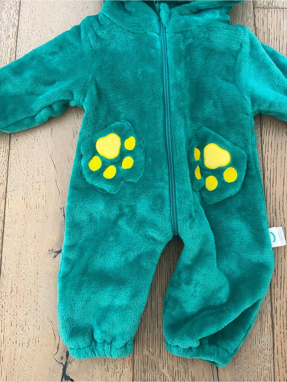 Dinosaur Costume Baby Boy Girl Halloween Dress Up Animal Hooded Romp 3-6 months
